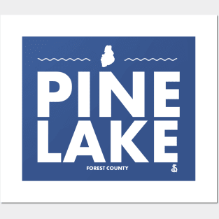 Forest County, Wisconsin - Pine Lake Posters and Art